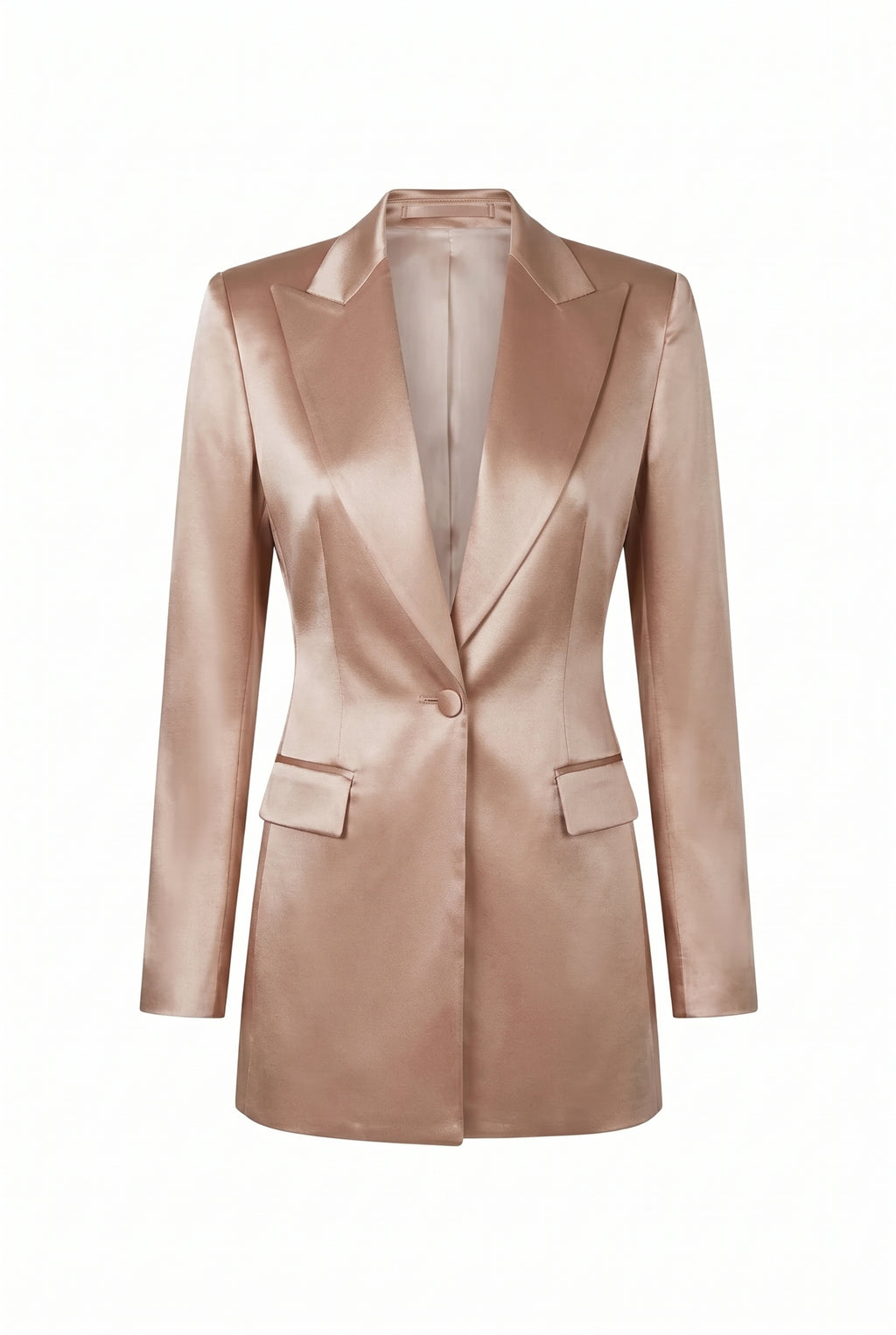 Silk & Wool Blend Tailored 2pc Suit