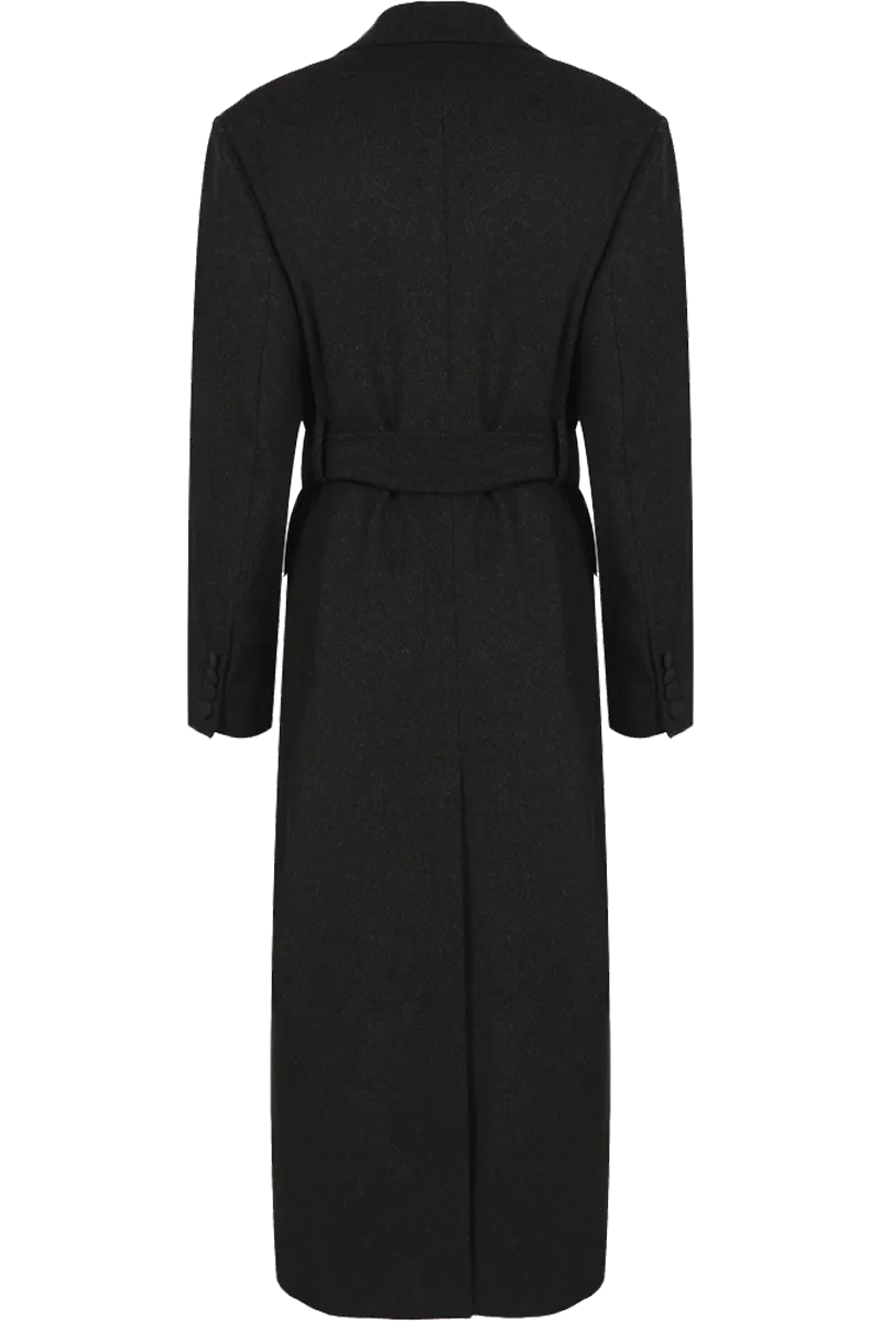 Wool Cashmere Tailored Coat