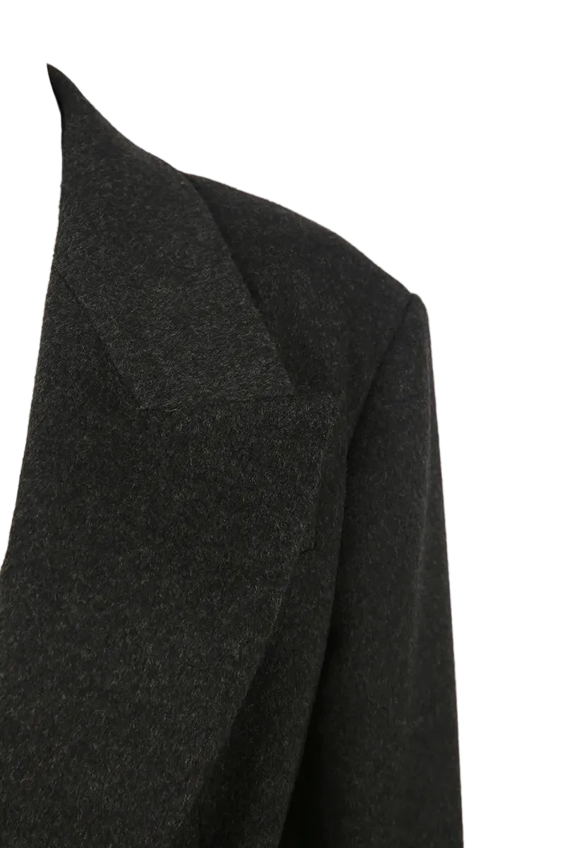 Wool Cashmere Tailored Coat
