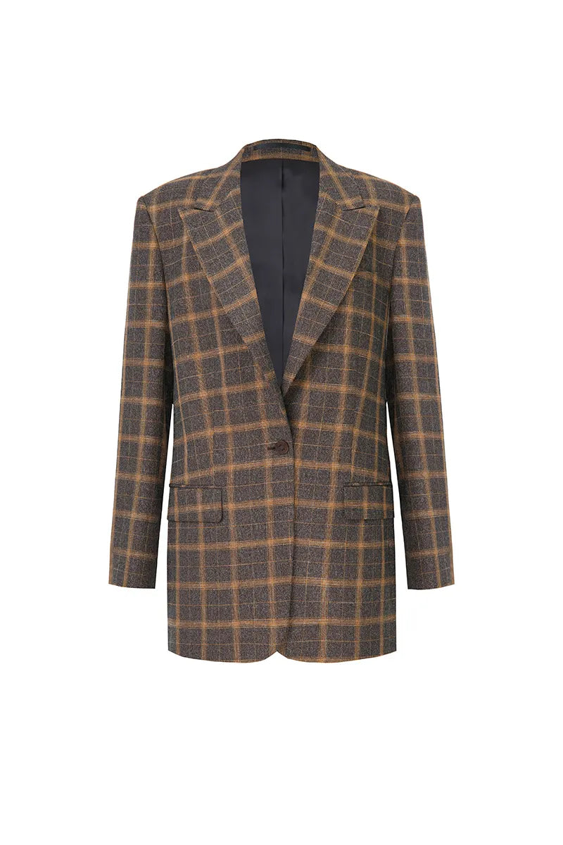Vintage Check Blazer