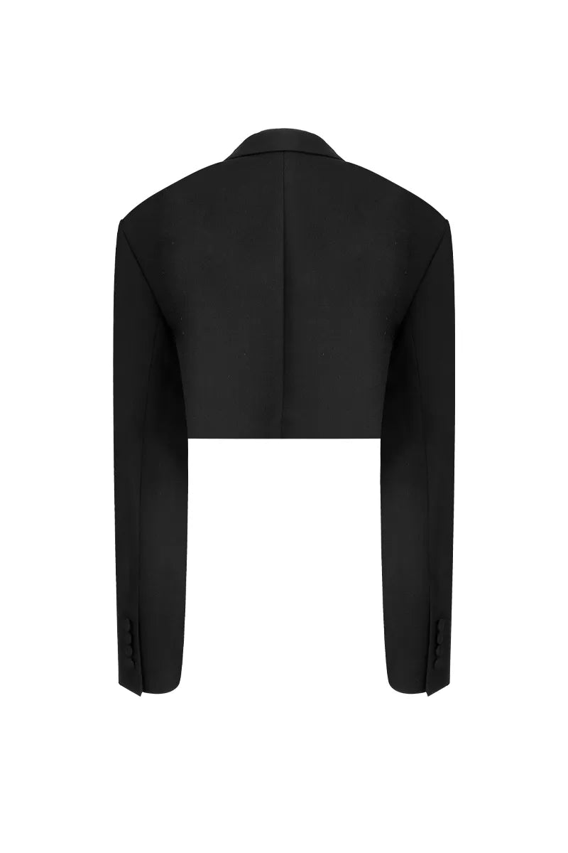 Crop Blazer Raglan sleeve
