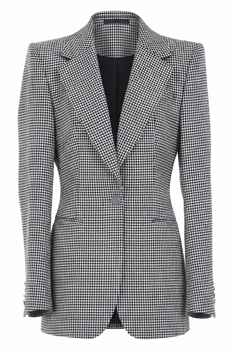 Houndstooth Suit 2pc Suit