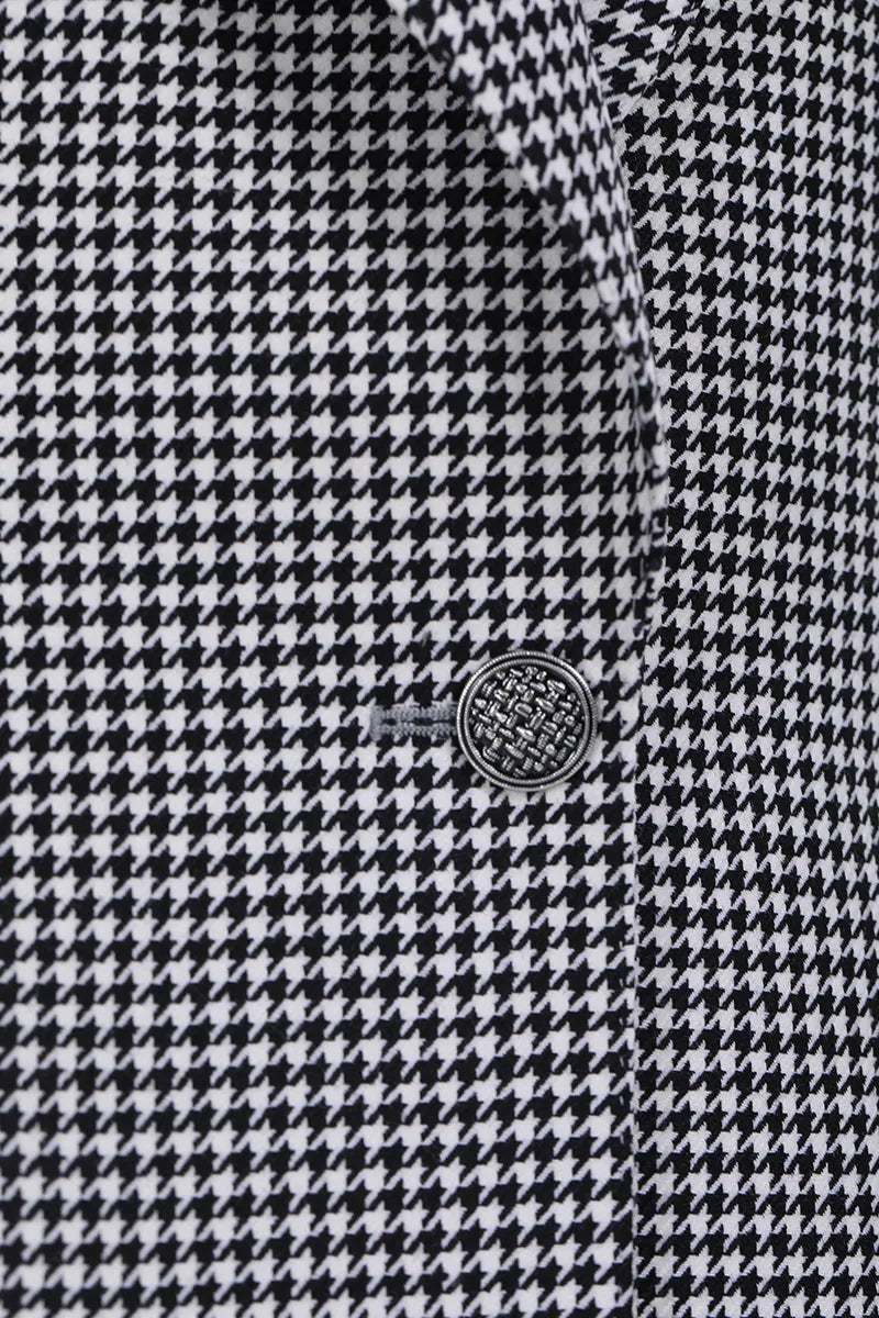 Houndstooth Suit 2pc Suit