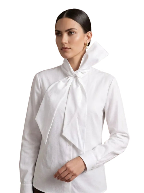 BOW TIE BLOUSE